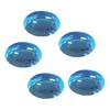 Originated from the mines in Brasil Mixed ShapesA Grade Swiss Blue Topaz Cabochon Lot